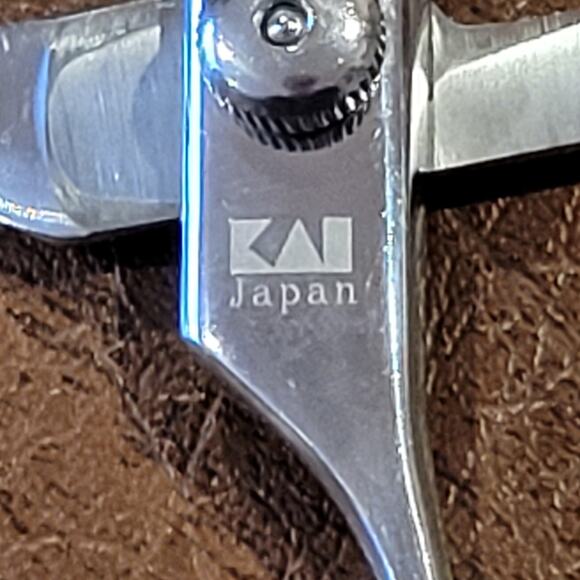Rare Kasno Kai Double Texturizing Shears Scissors KO6-32-65 New with box - Picture 5 of 12